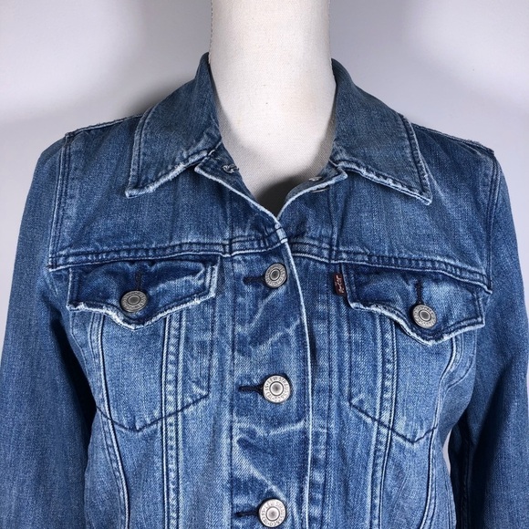 LEVI Strauss & Co Denim Jeans Jacket - Picture 3 of 16